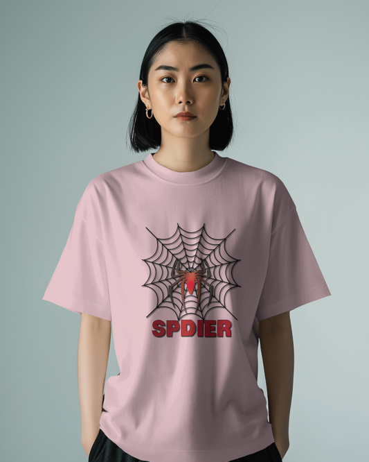 Spin Webs in Oversized Comfort – Bold Spider Tee