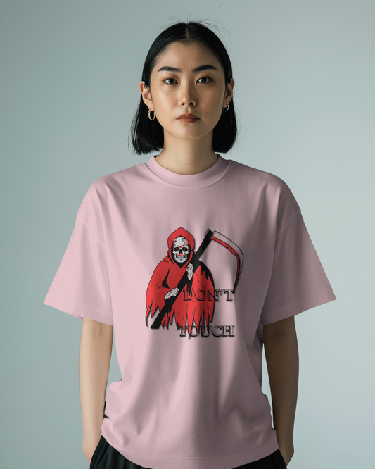 Fear the Reaper in Oversized Comfort – Shadow Cloak Tee