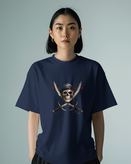 Oversized French Terry – Winged Warrior Tee 🔥
