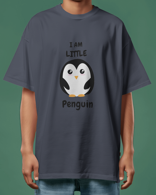 Ultra-Smooth Comfort – Premium Cotton Cute Penguin Tee