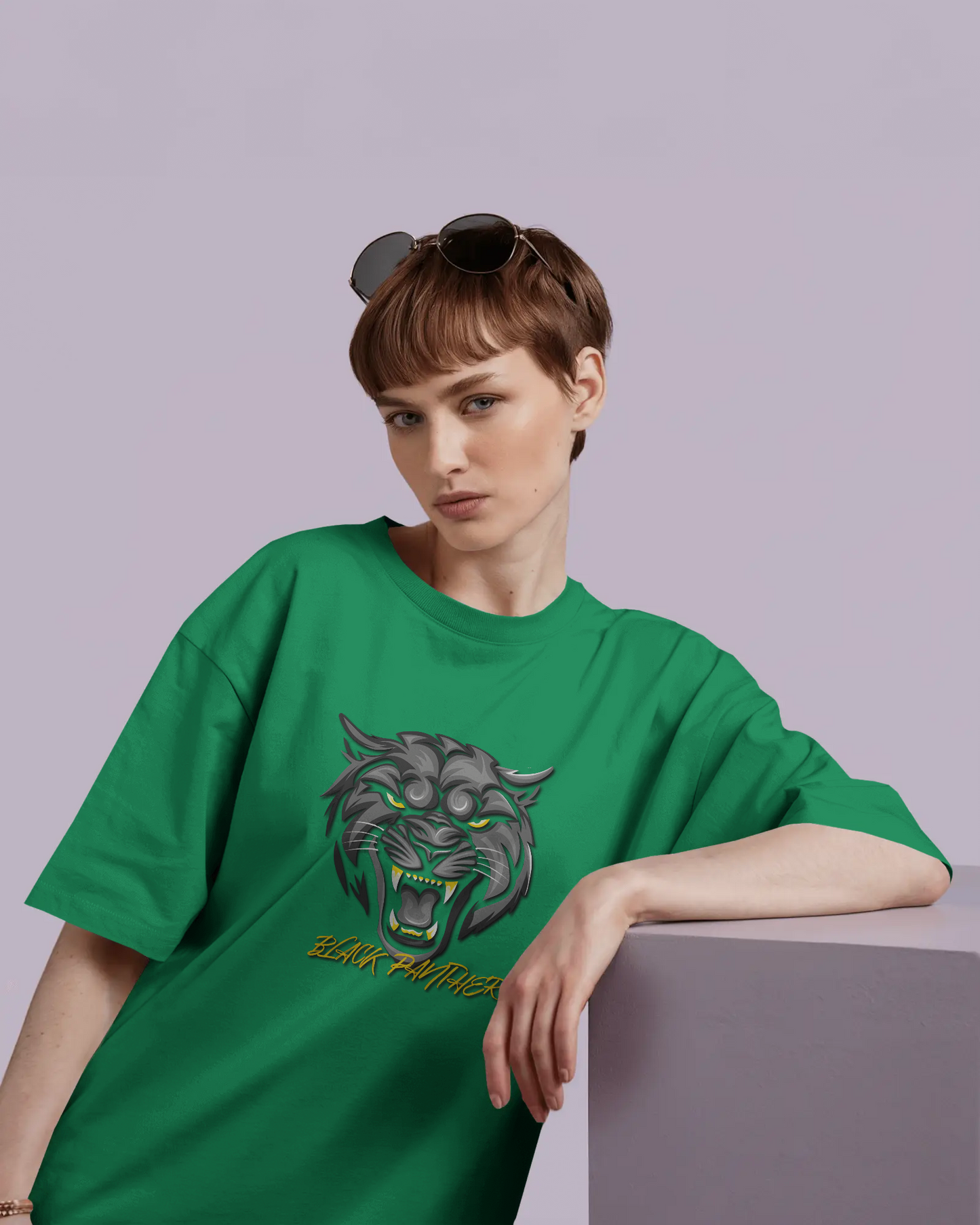 Spellbinding Oversized Comfort – Halloween Witch Tee