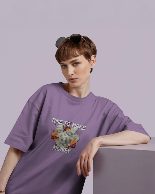 Hustle in Ultra-Smooth Comfort – Time to Make Money Tee