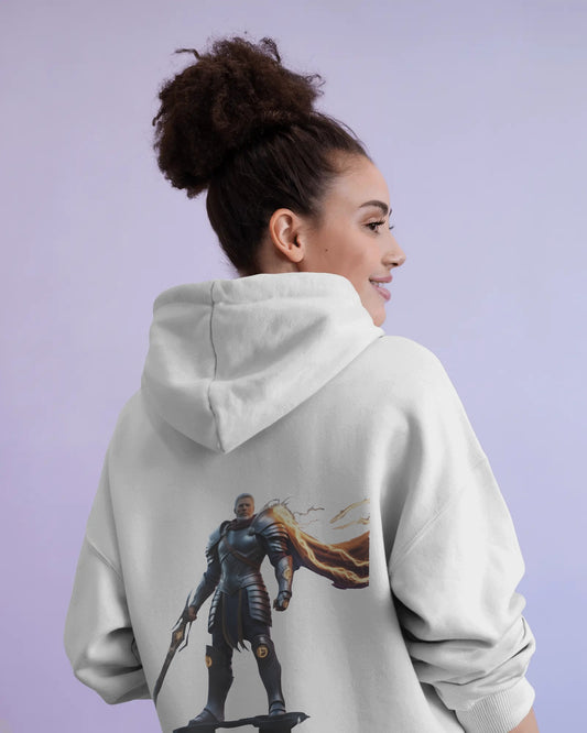 Oversized Hoodie – Warrior’s Shield Edition