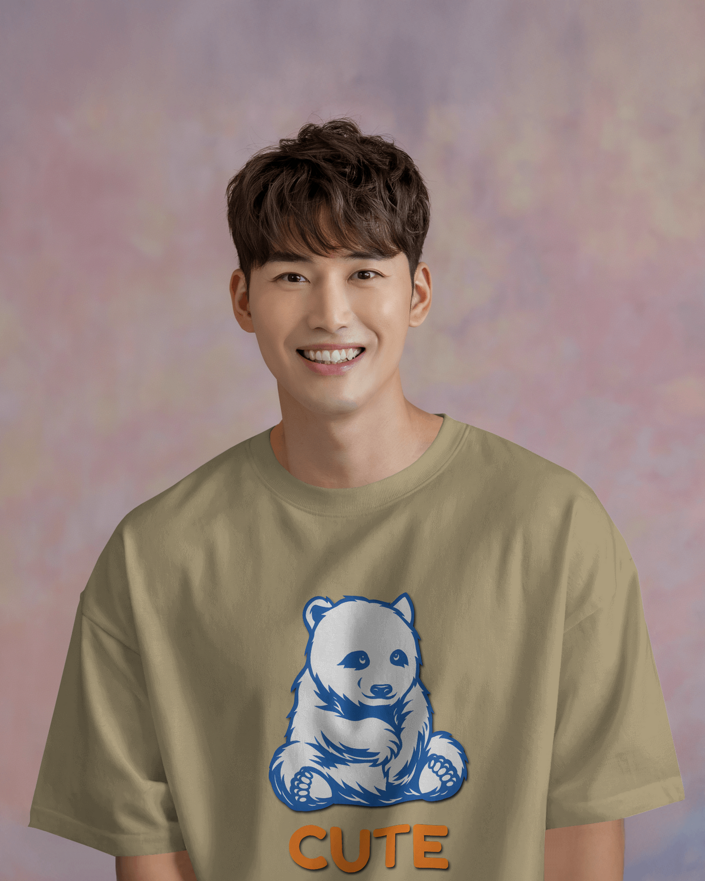 Cozy & Cute – Oversized Bear Cub Tee