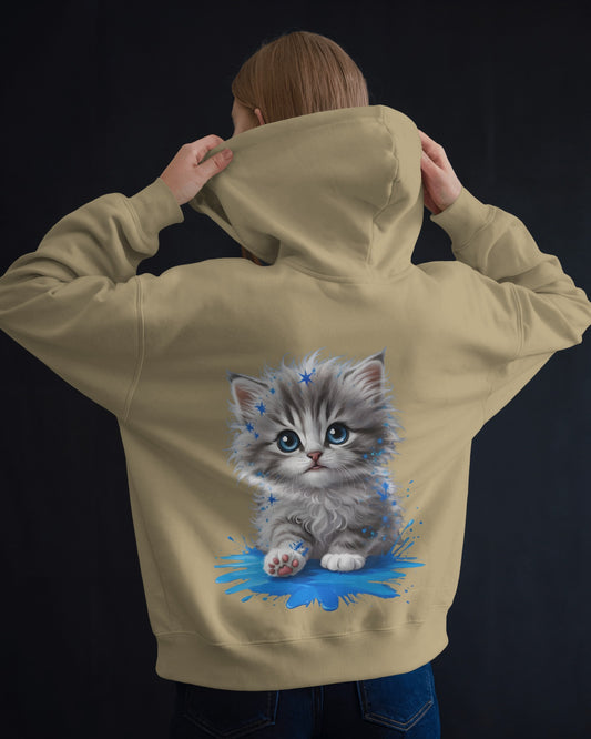 Oversized Hoodie – Black Eagle Lightning Edition
