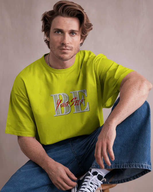 Earth & Thread | BE BOLD 100% Cotton Regular Fit T-Shirt - Premium 180 GSM Motivational Graphic Tee