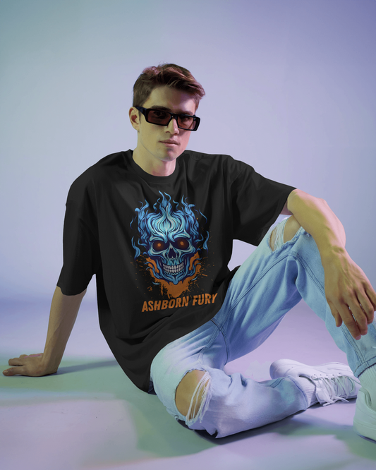 Unleash the Fury in Oversized Comfort – Ashborn Tee