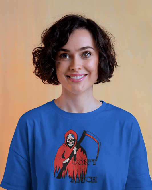 Fear the Reaper in Oversized Comfort – Shadow Cloak Tee