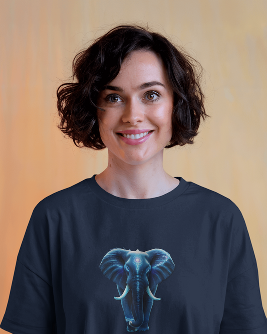 Oversized French Terry – Elephant Majesty Tee