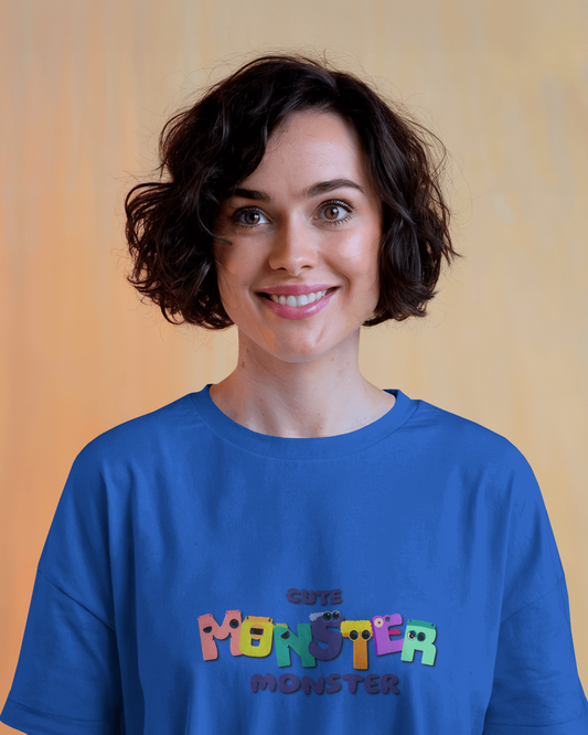 Cute Monster Energy in Oversized Comfort – Playful Tee