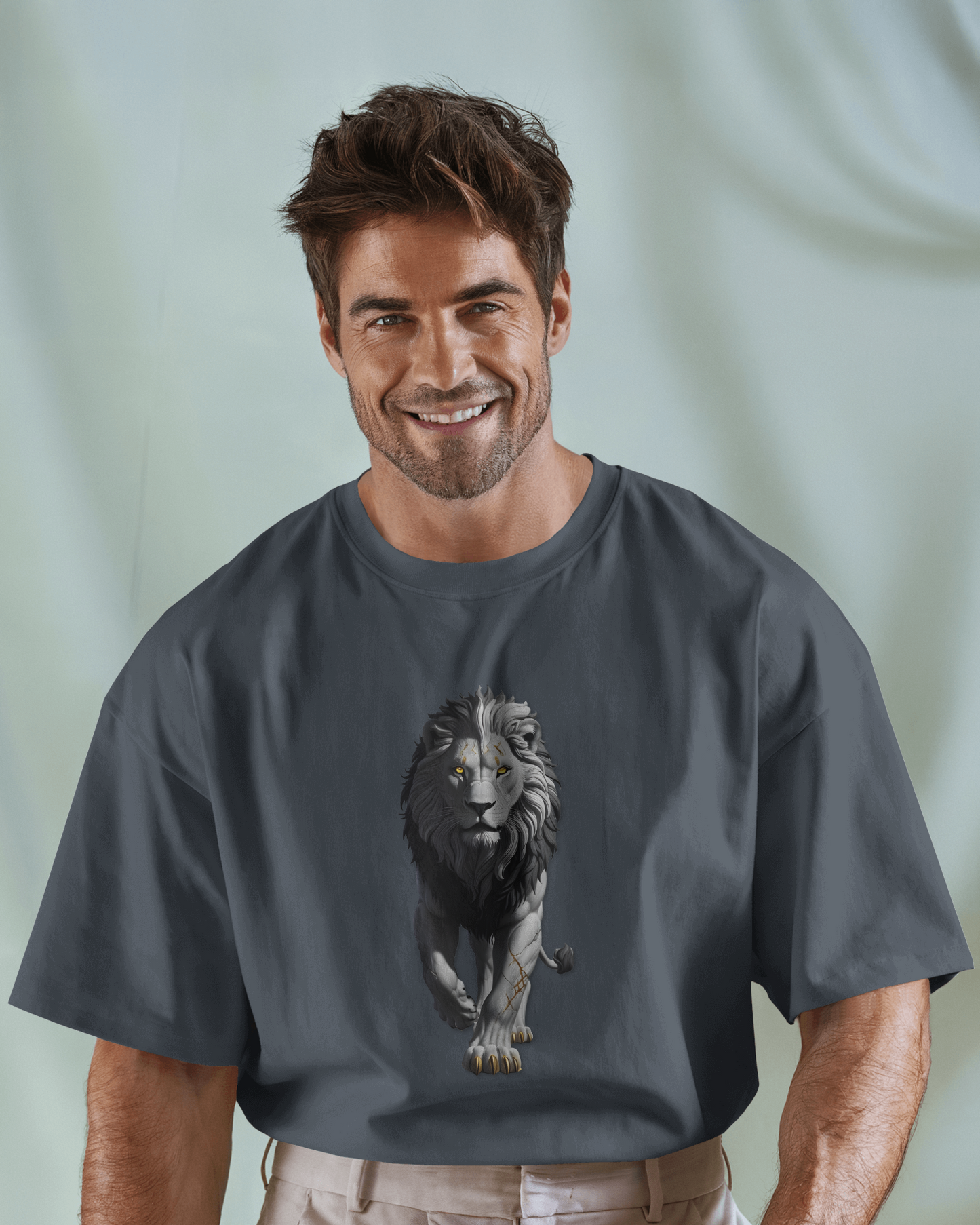 Oversized French Terry – The King’s Roar Tee