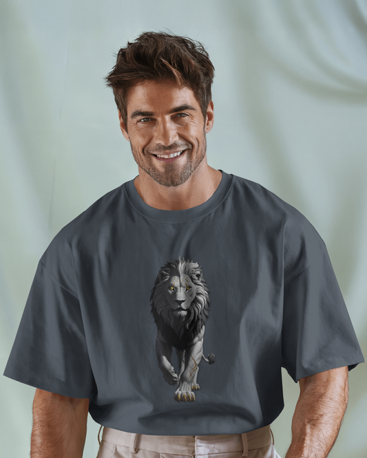 Oversized French Terry – The King’s Roar Tee