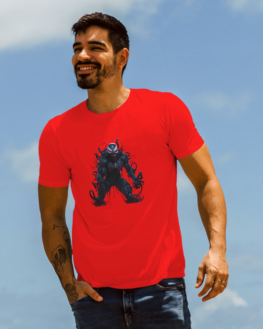 Premium Cotton T-Shirt – Shadow Fury Edition