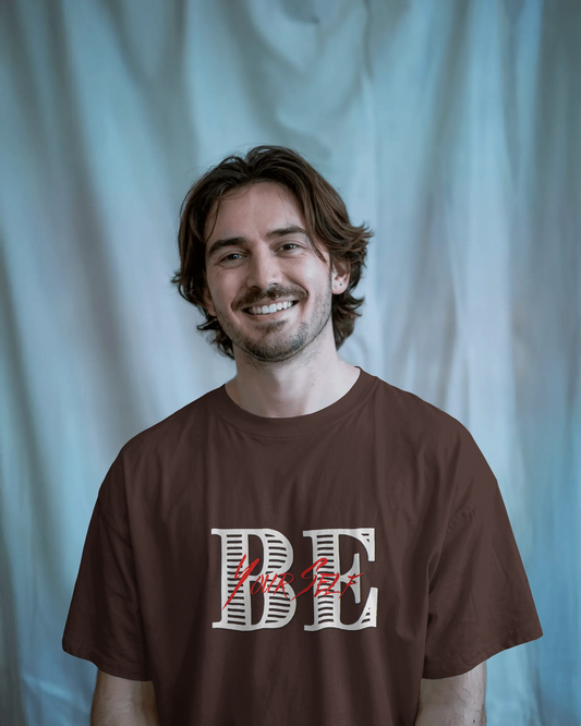 Earth & Thread | BE BOLD 100% Cotton Regular Fit T-Shirt - Premium 180 GSM Motivational Graphic Tee