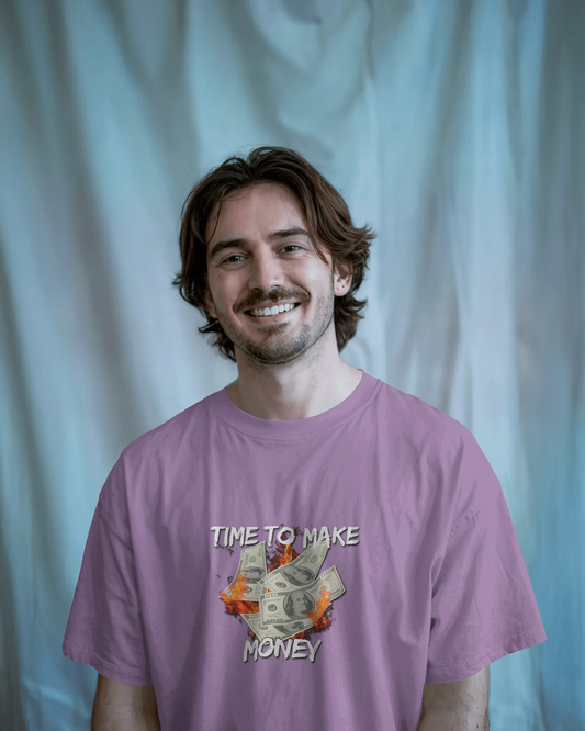 Hustle in Ultra-Smooth Comfort – Time to Make Money Tee