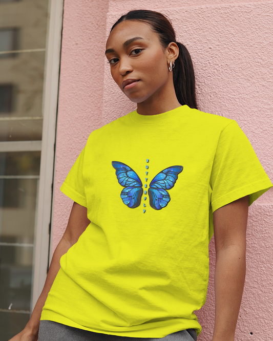 Grace in Motion – Ultra-Smooth Butterfly Tee
