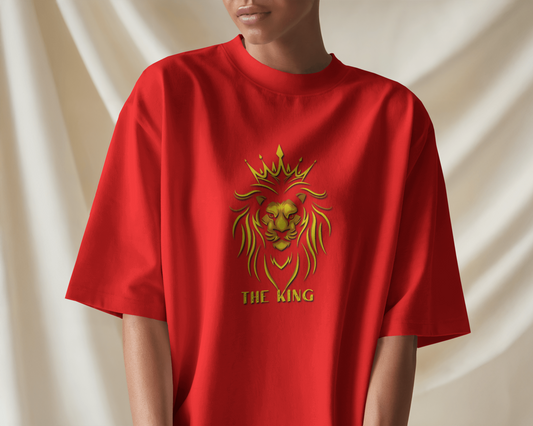 Rule in Ultra-Smooth Comfort – The King Lion Tee