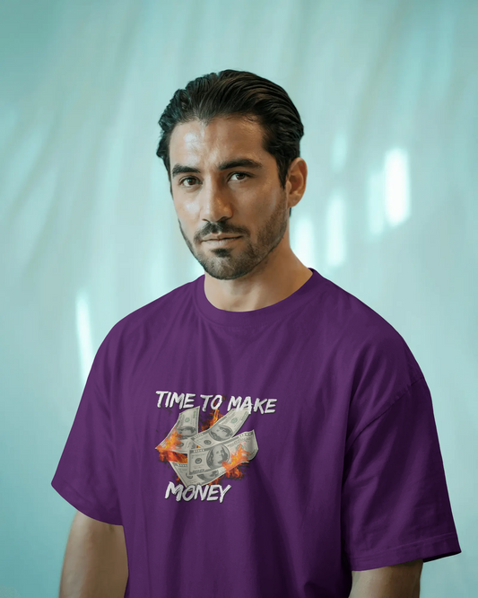 Hustle in Ultra-Smooth Comfort – Time to Make Money Tee
