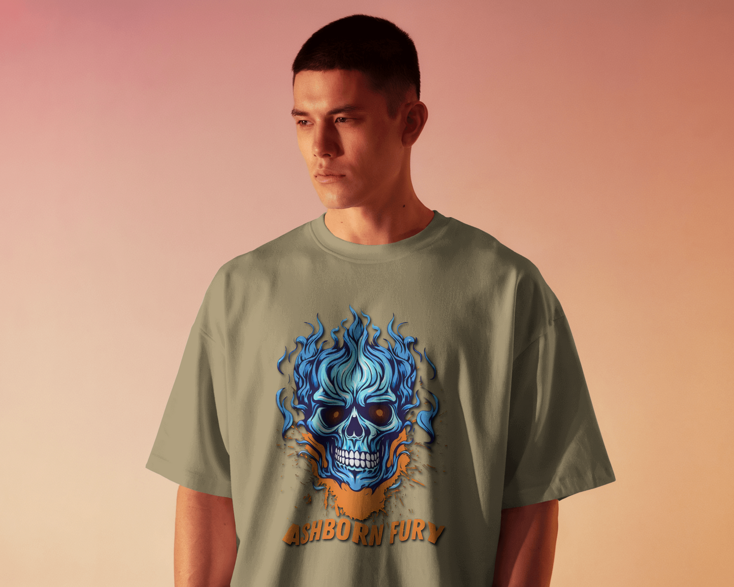 Unleash the Fury in Oversized Comfort – Ashborn Tee