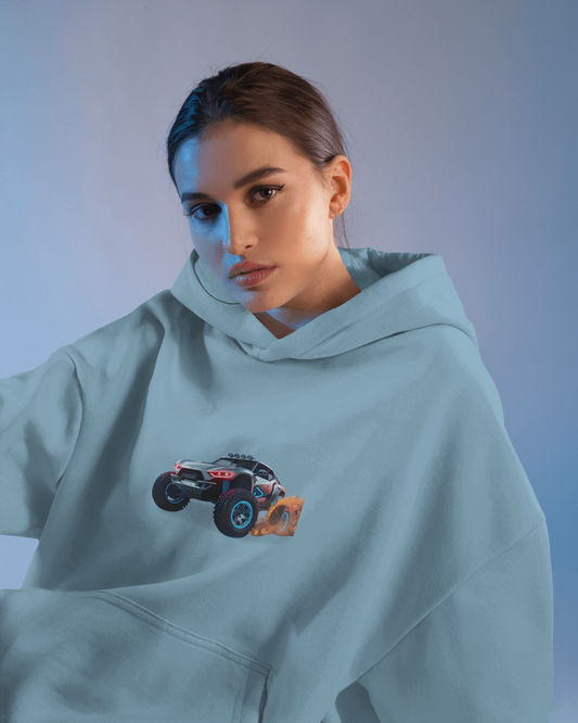 Oversized Hoodie – Speed Racer Toy Car Edition