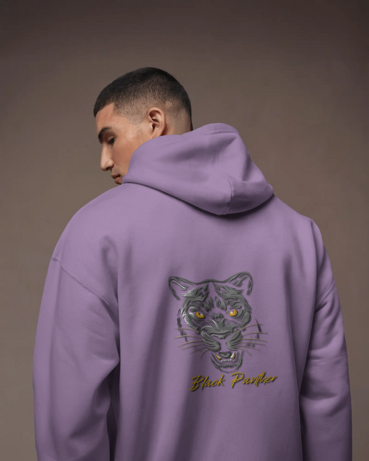 Fierce Comfort in Oversized Style – Black Panther Hoodie