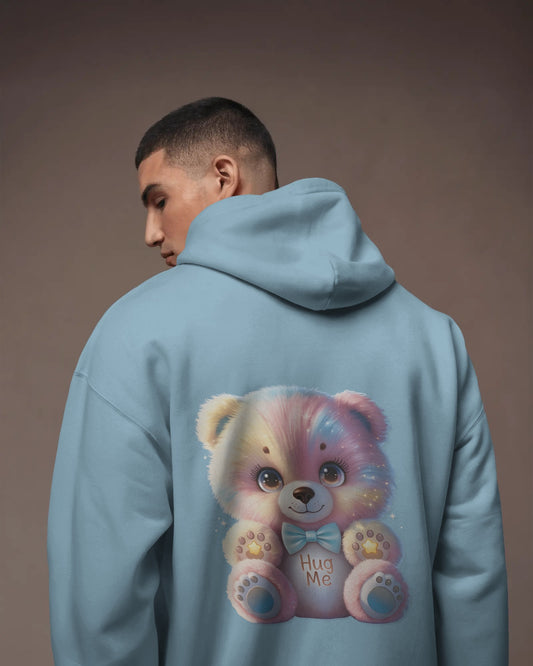Oversized Hoodie – Hug Me Teddy Bear Edition