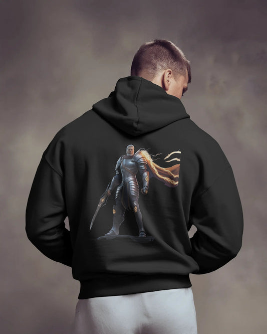 Oversized Hoodie – Warrior’s Shield Edition