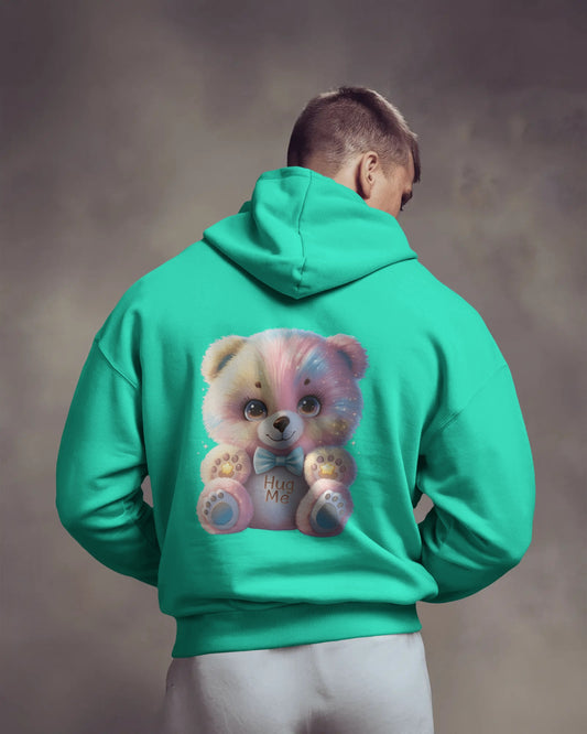 Oversized Hoodie – Hug Me Teddy Bear Edition