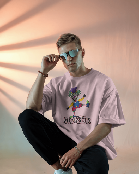 Unleash Your Inner Joker in Oversized Comfort – Joker Tee