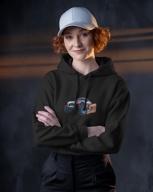 Oversized Hoodie – Speed Racer Toy Car Edition
