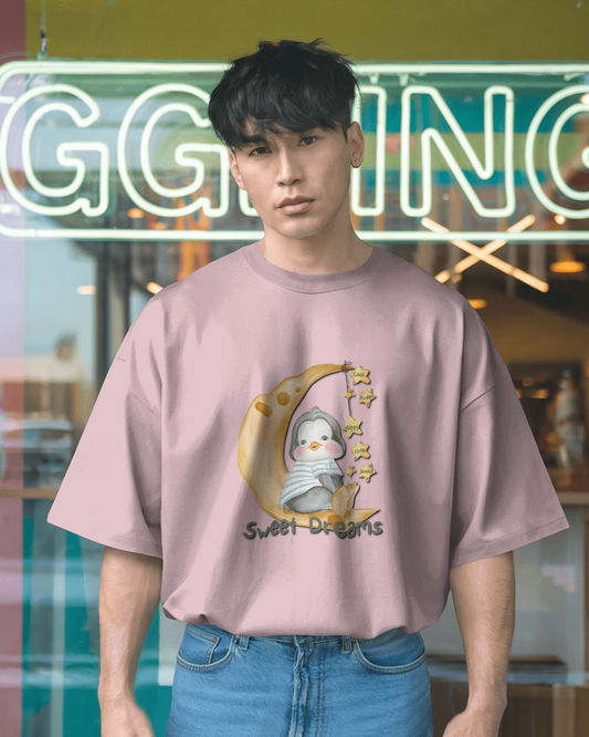 Dreamy Softness in Oversized Comfort – Sweet Dreams Tee