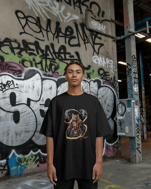 Oversized French Terry – Shadow Ninja Tee