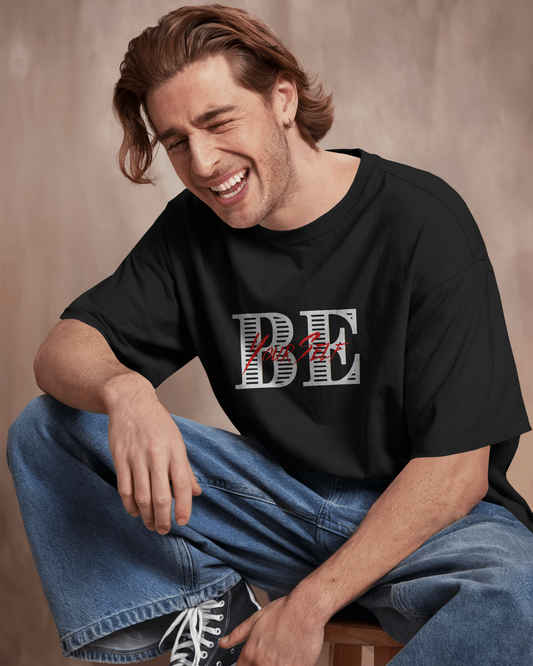 Earth & Thread | BE BOLD 100% Cotton Regular Fit T-Shirt - Premium 180 GSM Motivational Graphic Tee
