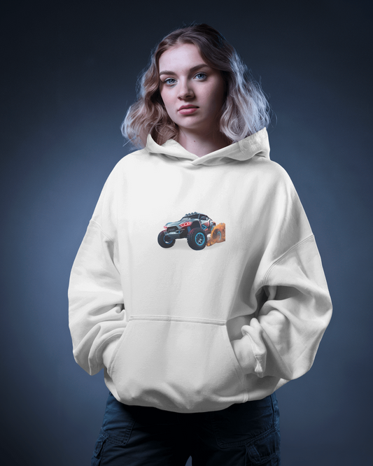 Oversized Hoodie – Speed Racer Toy Car Edition