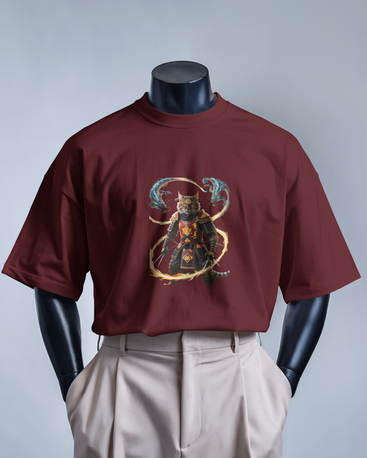 Oversized French Terry – Shadow Ninja Tee
