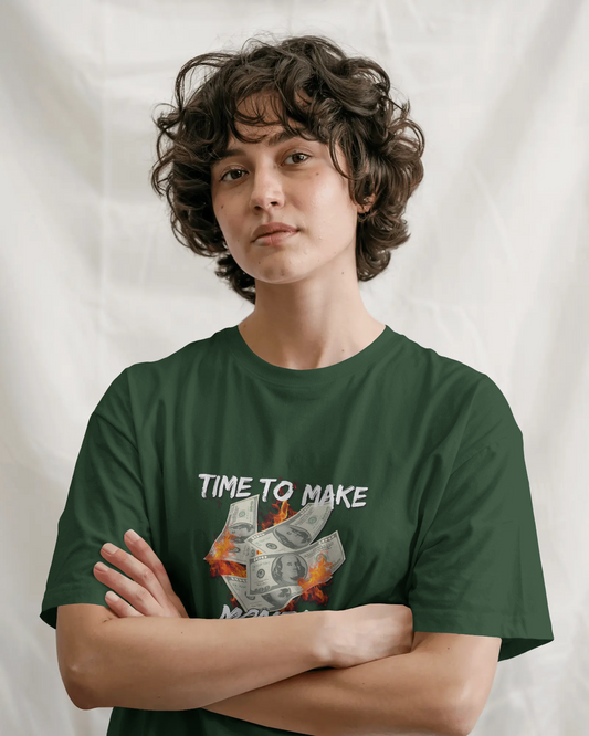 Hustle in Ultra-Smooth Comfort – Time to Make Money Tee