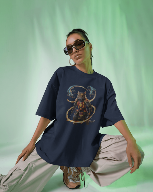Oversized French Terry – Shadow Ninja Tee