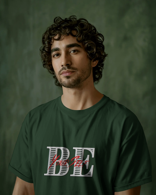 Earth & Thread | BE BOLD 100% Cotton Regular Fit T-Shirt - Premium 180 GSM Motivational Graphic Tee
