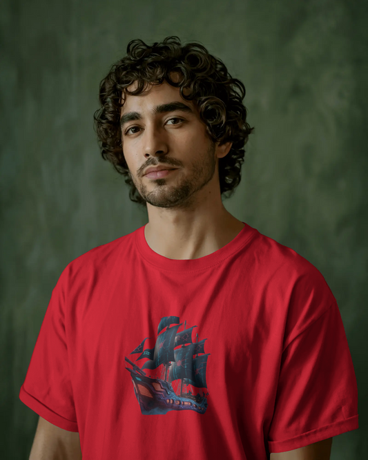 Premium Cotton T-Shirt – Ocean Voyager Edition