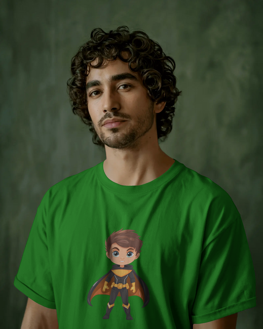 Fearless Strength in Regular Comfort – Winged Knight Tee