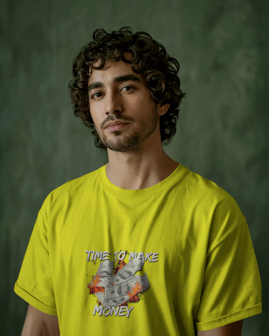 Hustle in Ultra-Smooth Comfort – Time to Make Money Tee