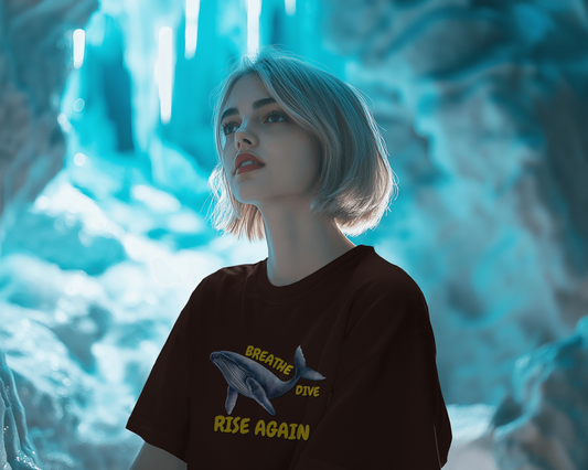 Dive into Ultimate Comfort – Ultra-Smooth Whale Tee