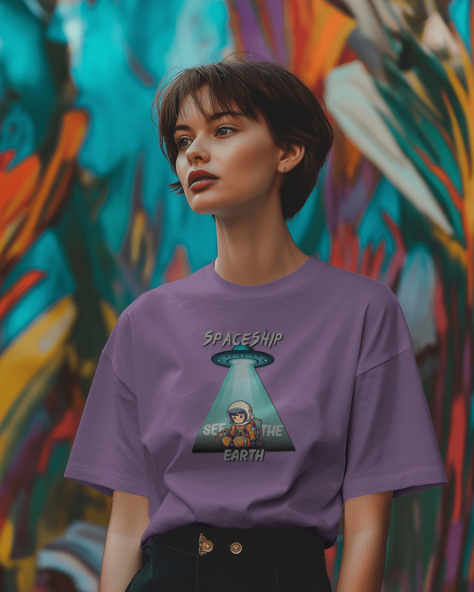 See You in Style – Ultra-Smooth Spaceship Tee