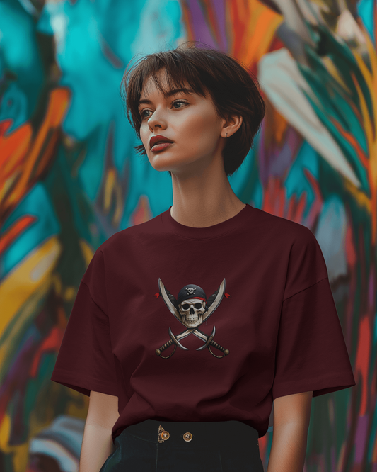 Oversized French Terry – Winged Warrior Tee 🔥