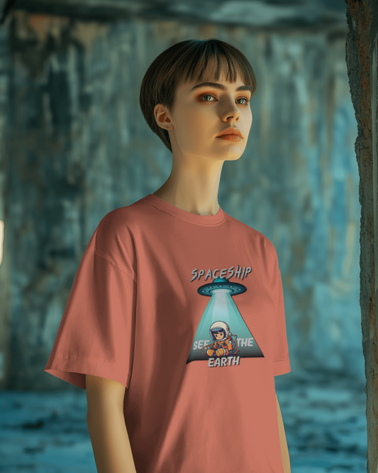 See You in Style – Ultra-Smooth Spaceship Tee