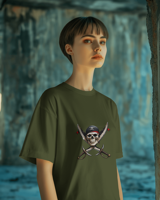 Oversized French Terry – Winged Warrior Tee 🔥