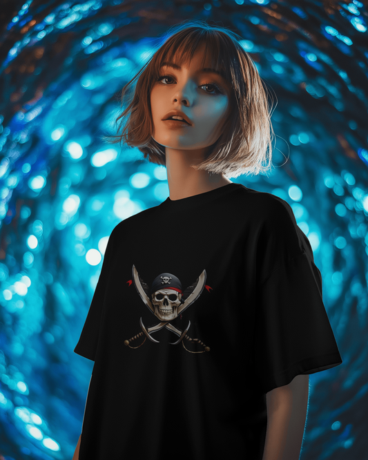 Oversized French Terry – Winged Warrior Tee 🔥
