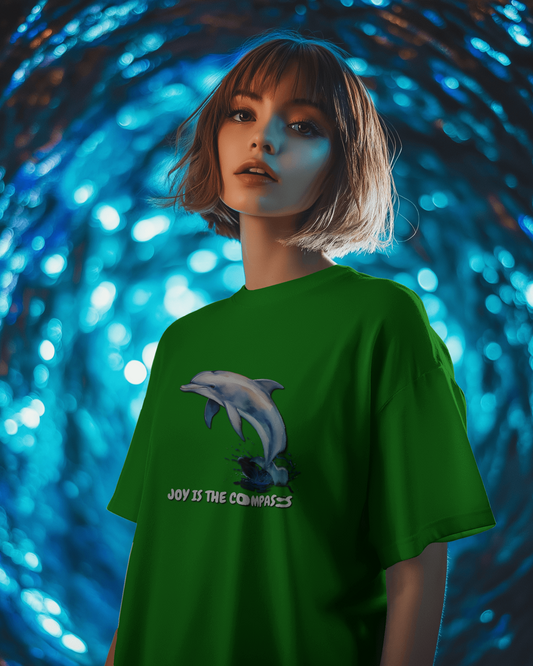 Glide into Comfort – Ultra-Smooth Dolphin Tee