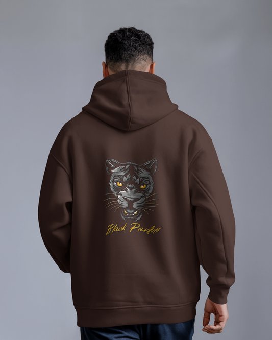 Fierce Comfort in Oversized Style – Black Panther Hoodie