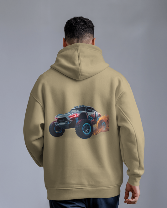 Oversized Hoodie – Speed Racer Toy Car Edition